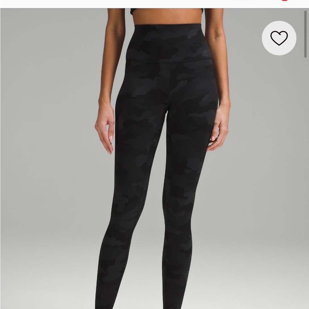 lululemon athletica Wunder Train High Rise 25 in Camo